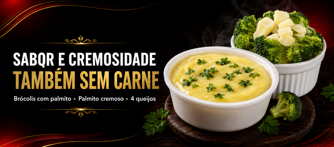 Opções sem carne